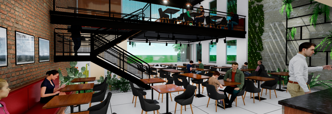 Projeto Restaurante Food Service - Figueredo Planejamento Arquitetura